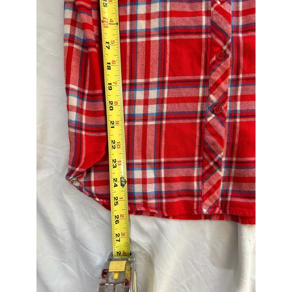 Hester & Orchard button up half sleeve flannel size small - Picture 11 of 11